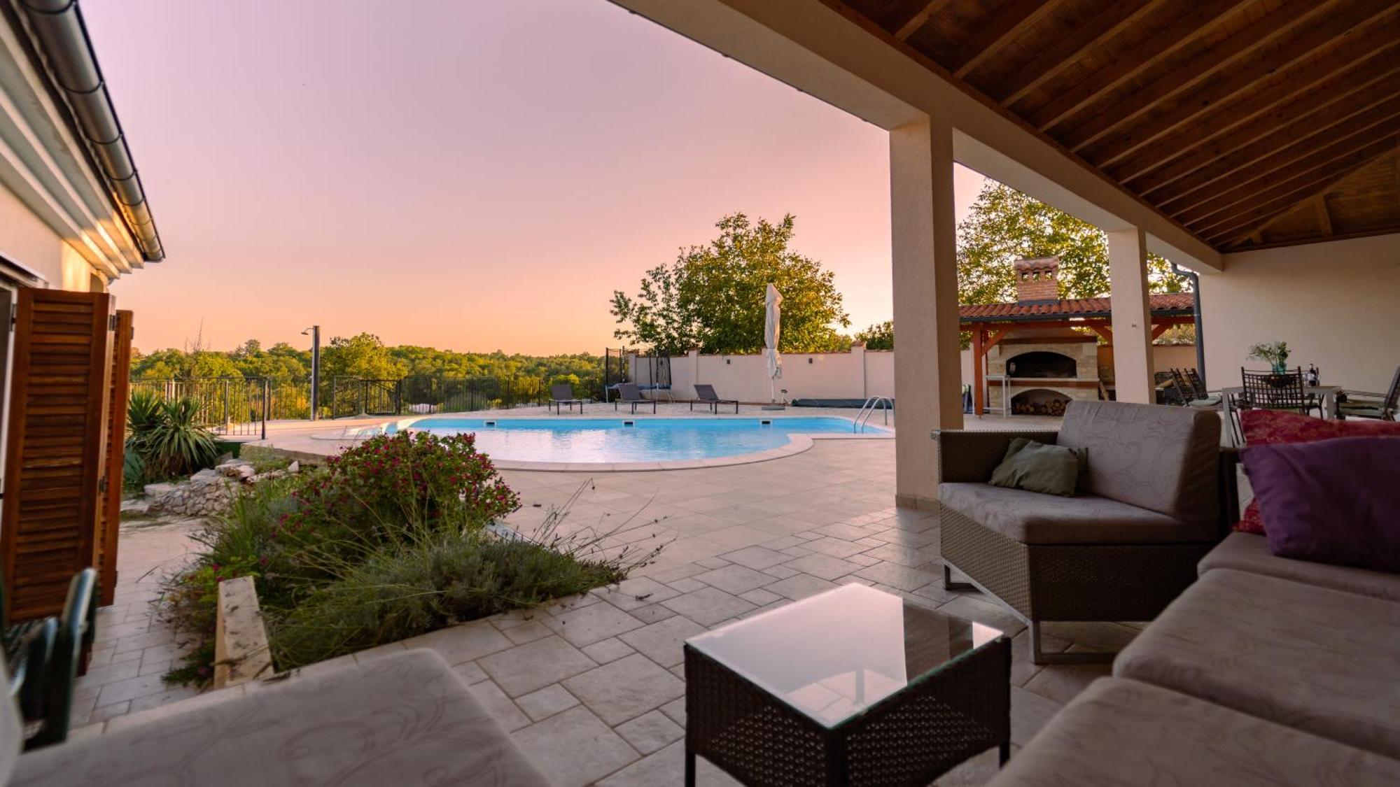 Villa Arton Heated Swimming-Pool Žminj Eksteriør bilde