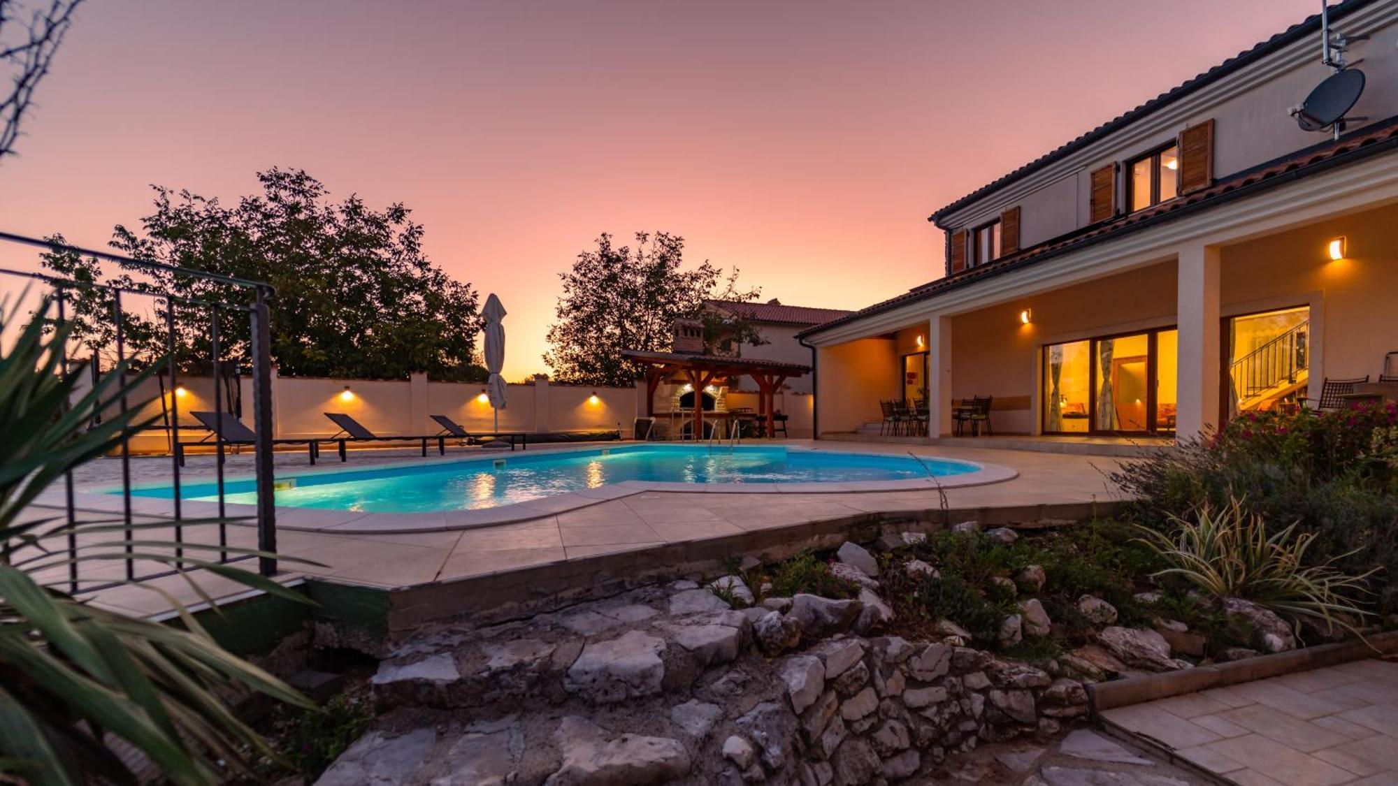 Villa Arton Heated Swimming-Pool Žminj Eksteriør bilde