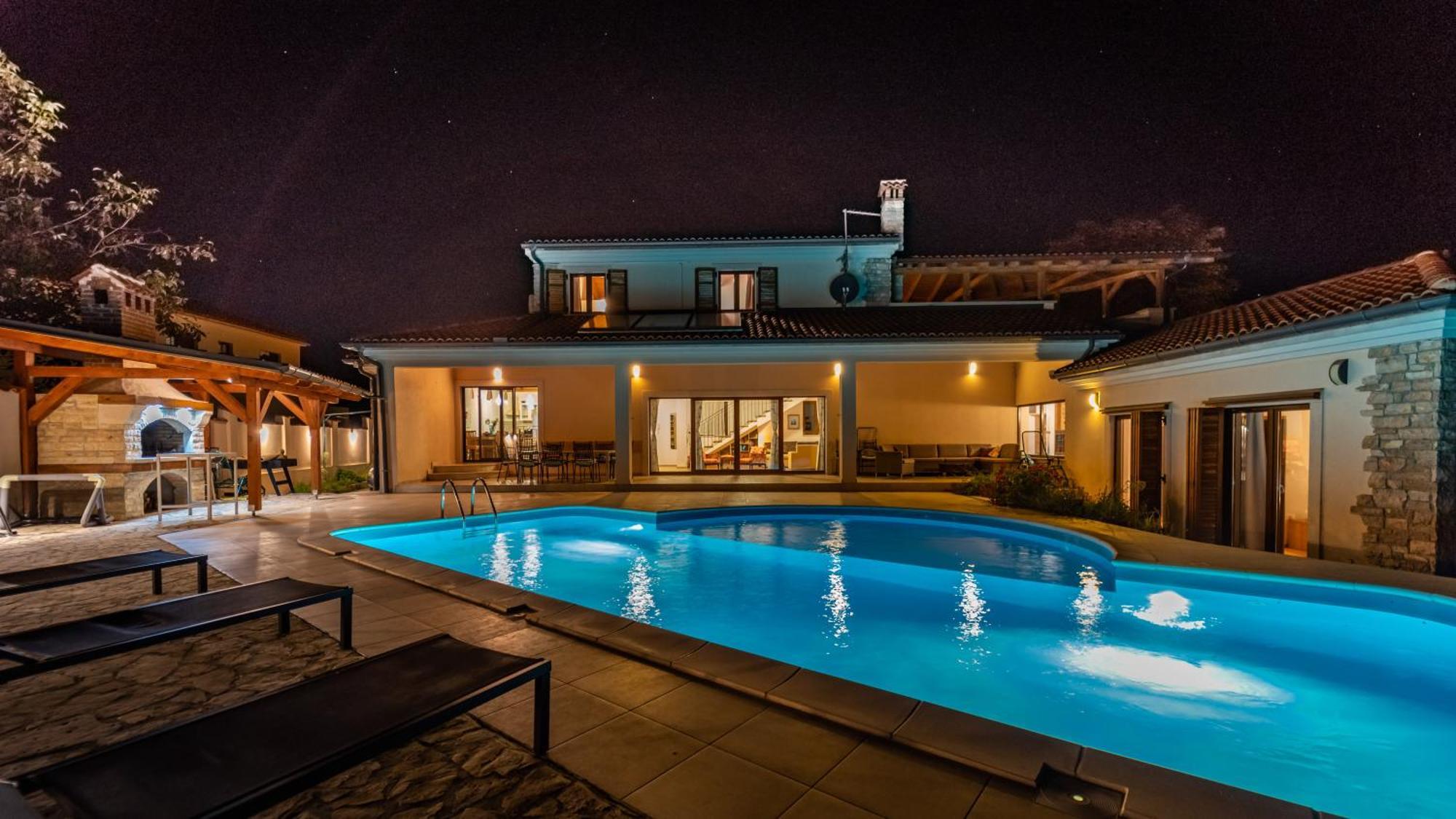 Villa Arton Heated Swimming-Pool Žminj Eksteriør bilde
