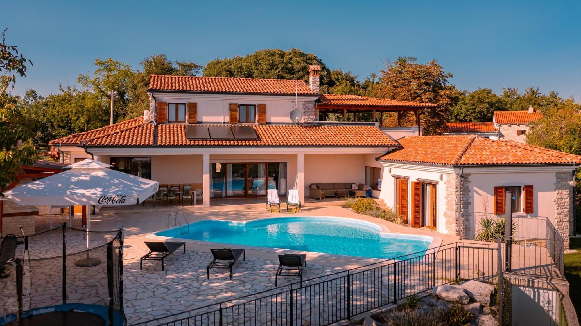 Villa Arton Heated Swimming-Pool Žminj Eksteriør bilde