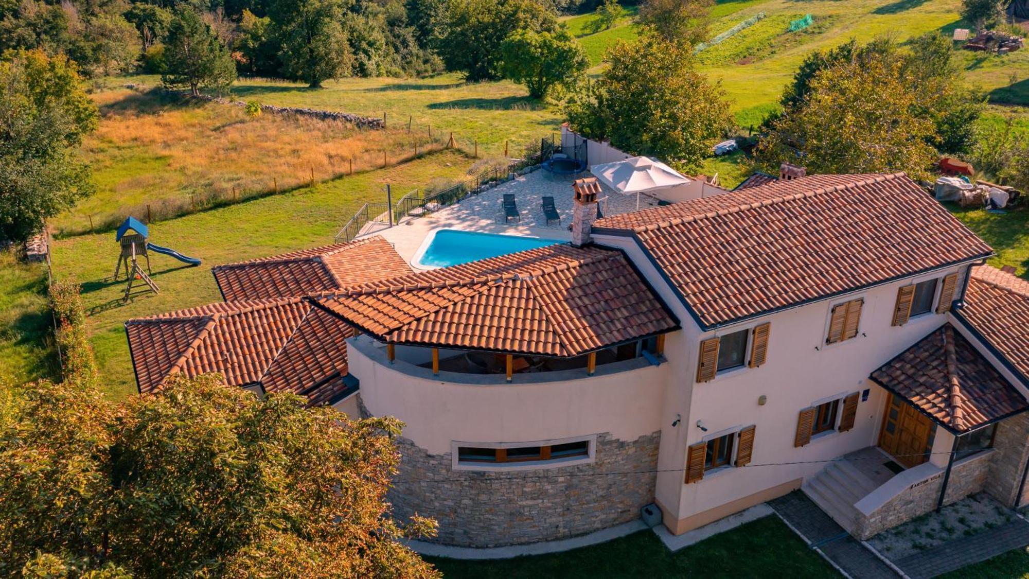 Villa Arton Heated Swimming-Pool Žminj Eksteriør bilde